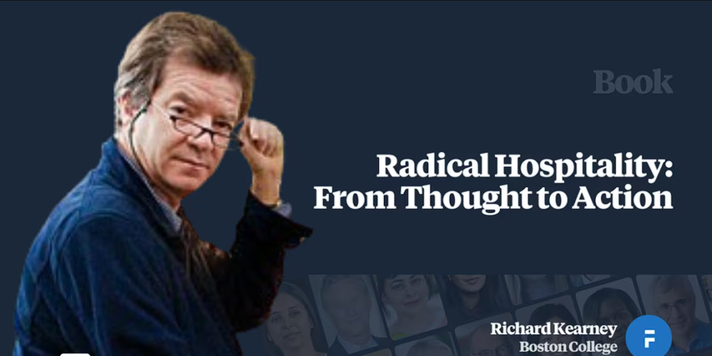 Richard Kearney interviewed by Faculti on Radical Hospitality